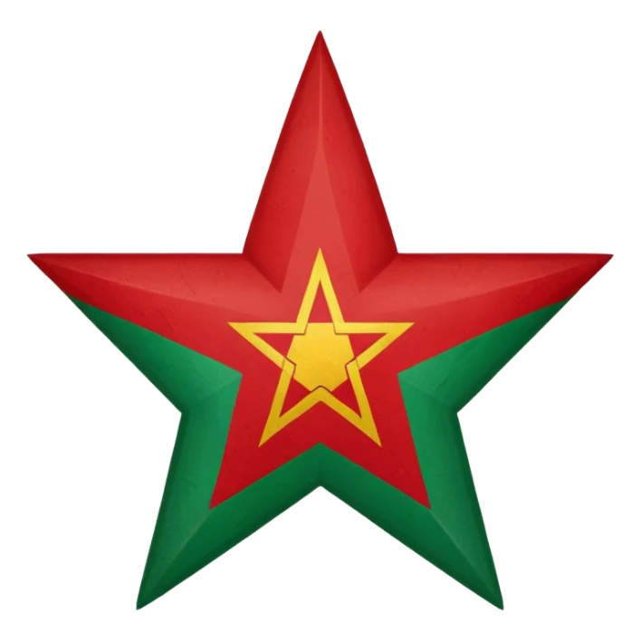Drapeau du Maroc original sticker