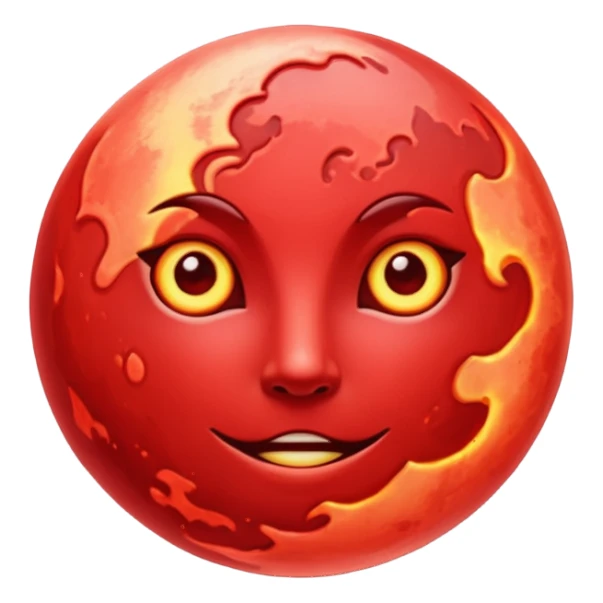 Blood Moon sticker