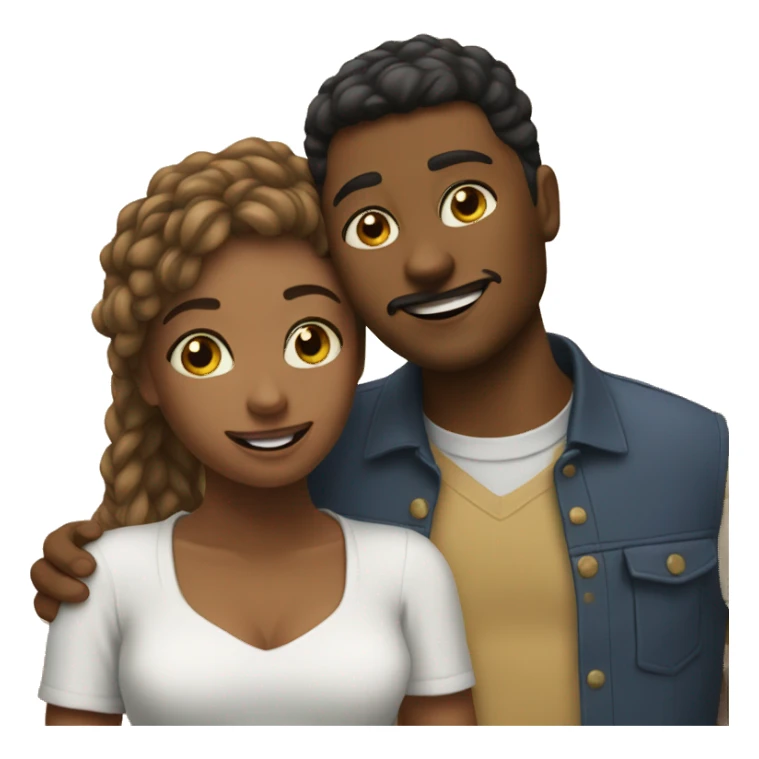 Two cata un love sticker