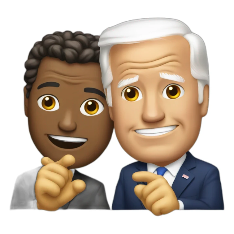 Biden trump sticker