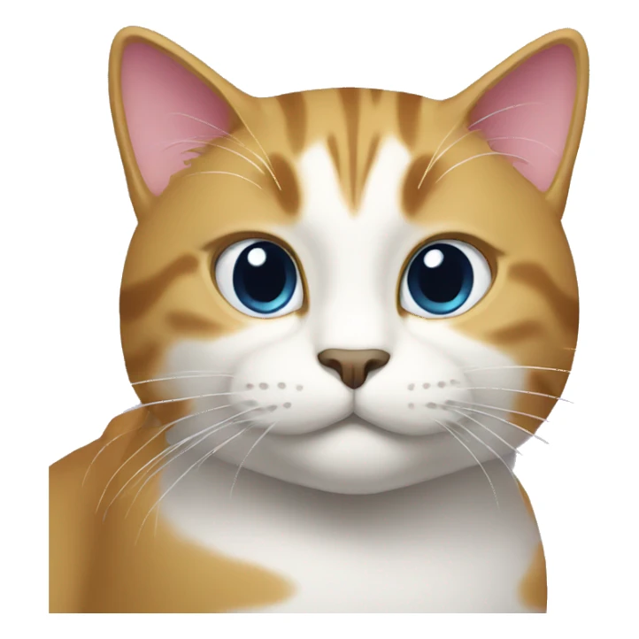 cat with Telus logo sticker