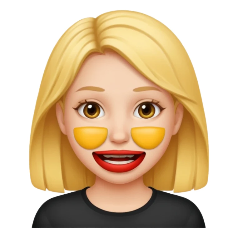 Девушка с кляпом sticker