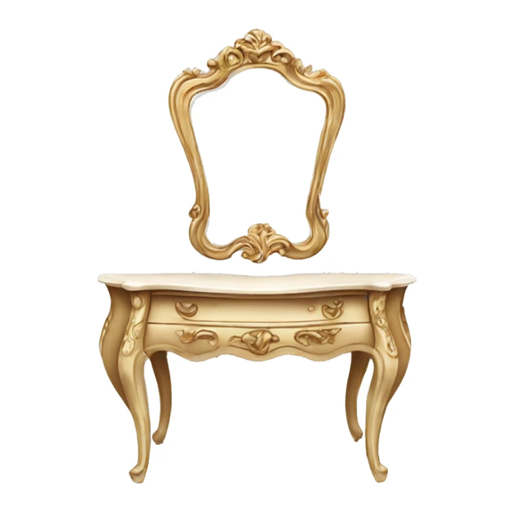 french provincial vanity sticker