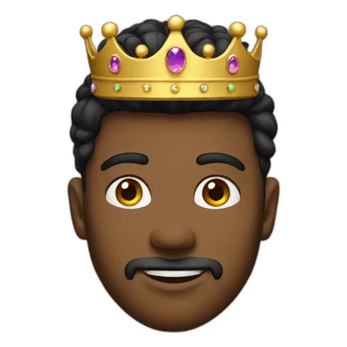crowned gay prince sticker