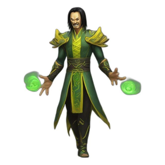 Shang Tsung sticker
