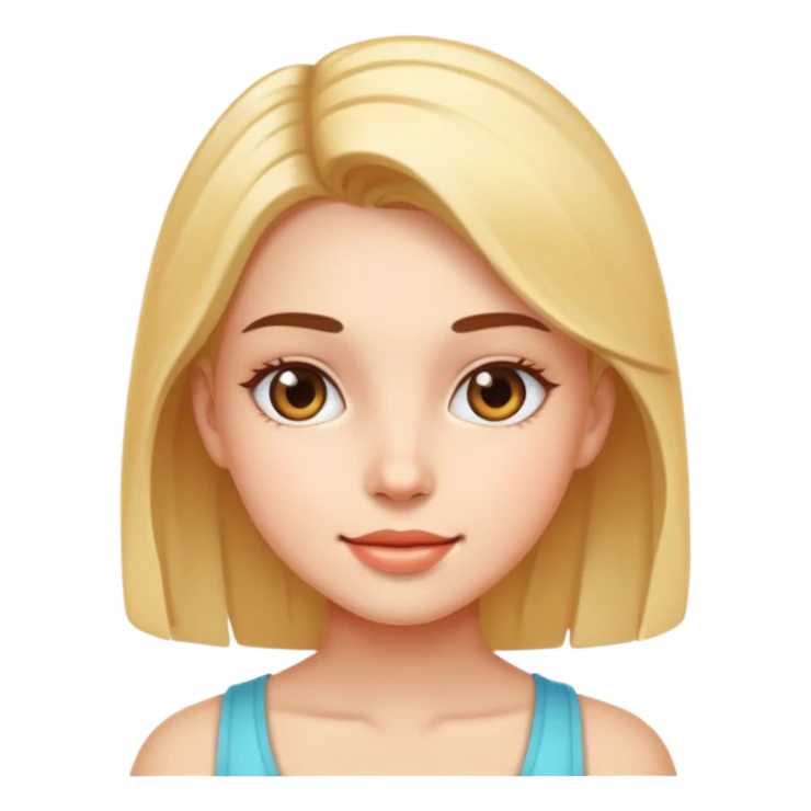 Skincare girl sticker