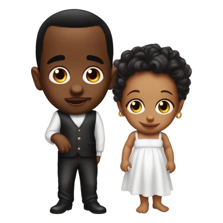 Baby oil with p diddy combs  sticker