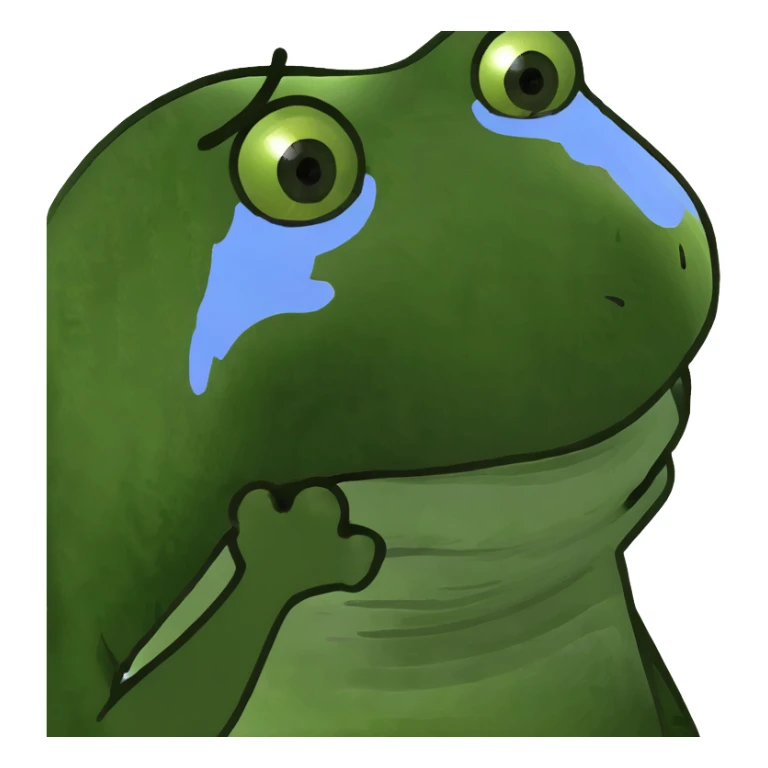 Smail and ful cuuut and cry sticker