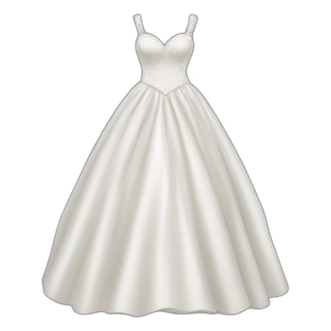 Wedding gown sticker