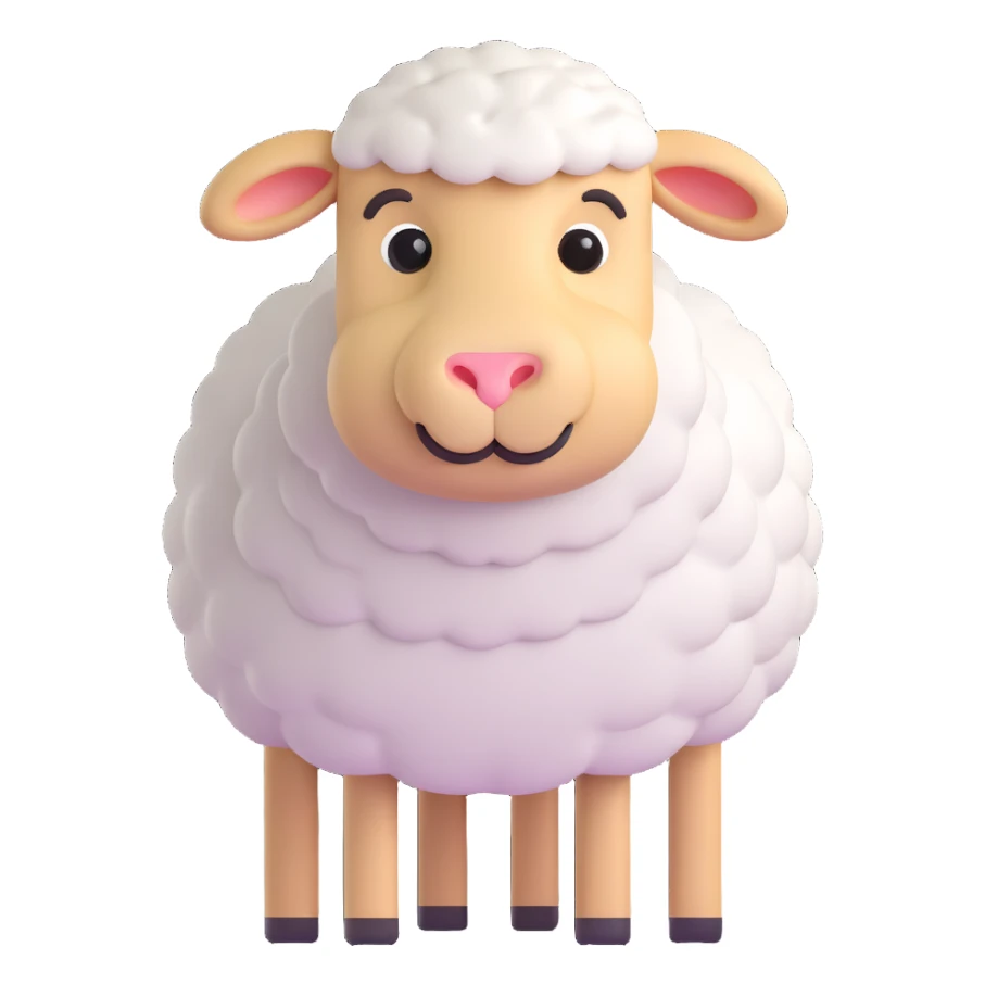 sheep sticker
