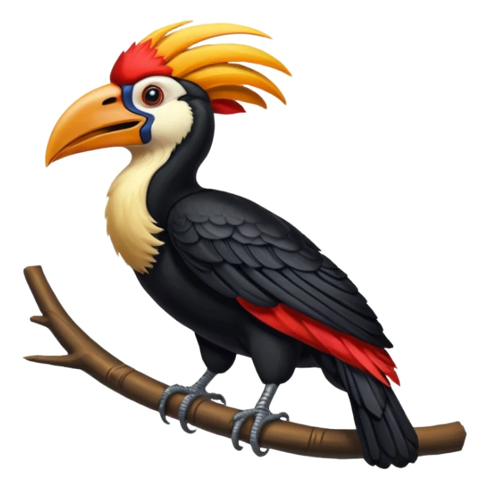 hornbill sticker