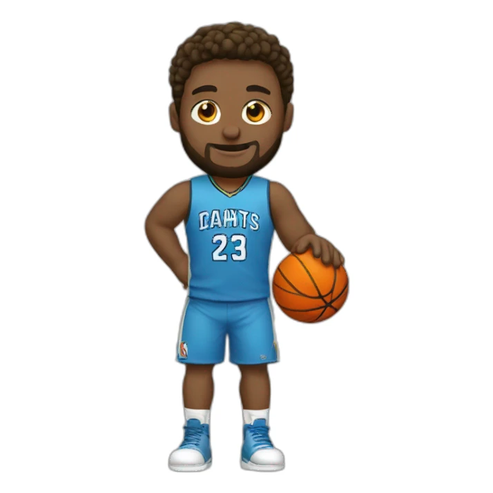 Camiseta baloncesto sticker