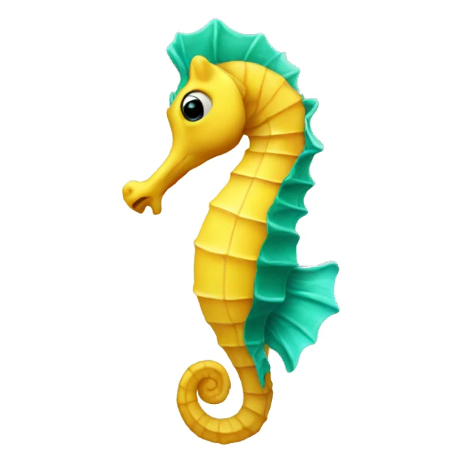 Seahorse sticker