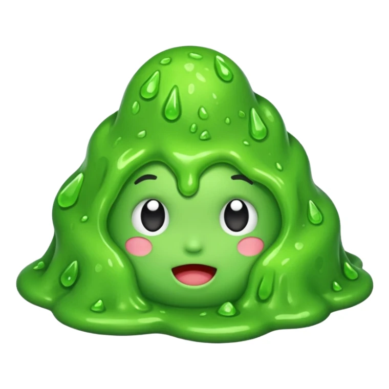 crushed slime sticker