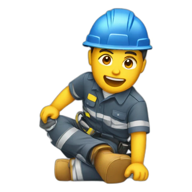 accident de travail sticker