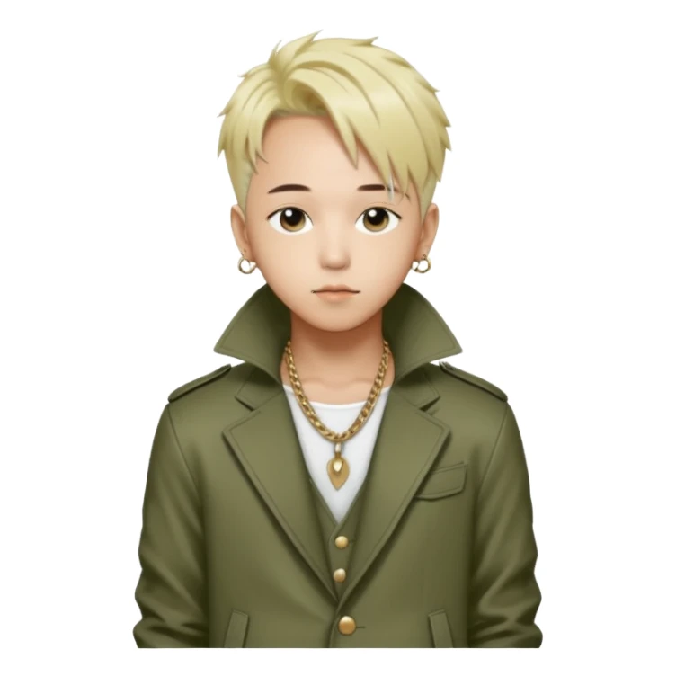 idol G-Dragon Bigbang group sticker