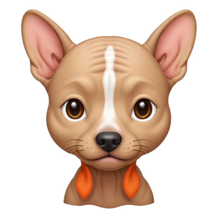 Hairless dog  sticker