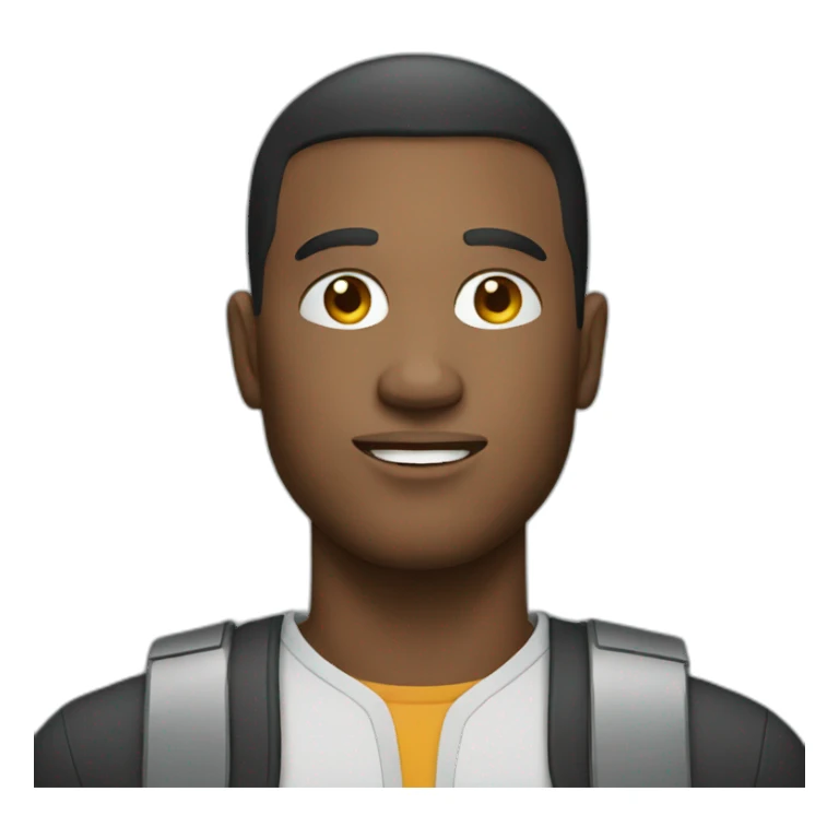 Man using Ai sticker