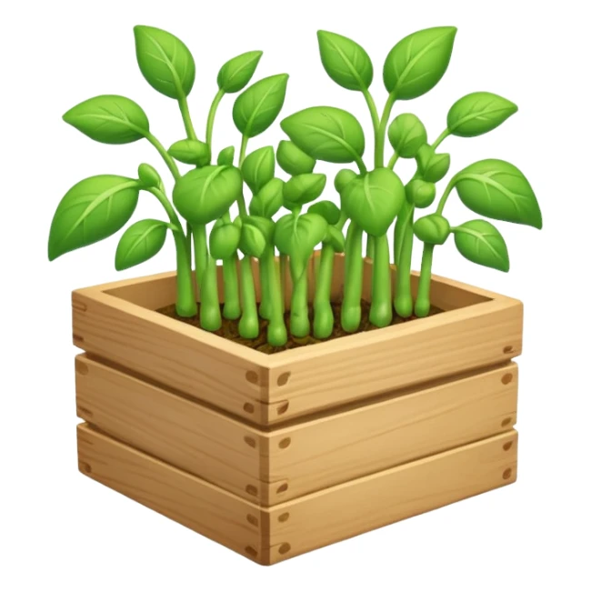 aromatic sprouts box sticker