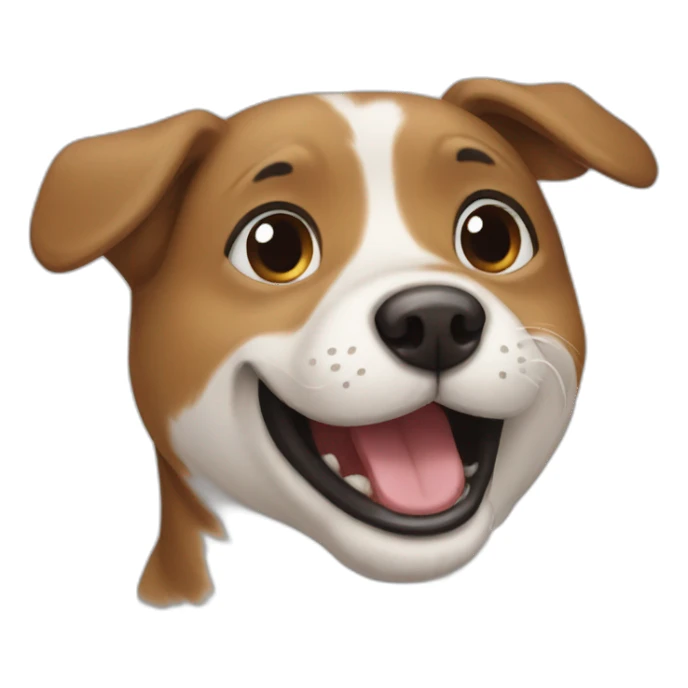 happy dog dog dog sticker