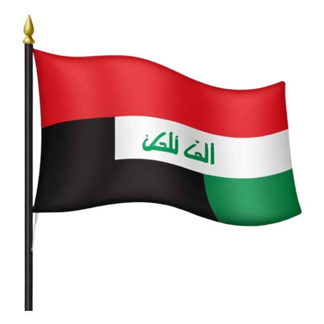 Iraq flag sticker