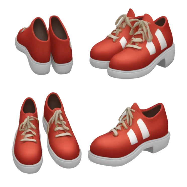 sonic the hedgehog's red shoes sticker