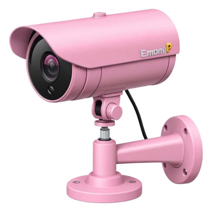Security Camera pink Axis P1346-E sticker