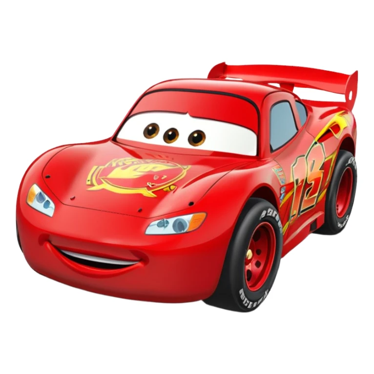 lightning mcqueen car sticker