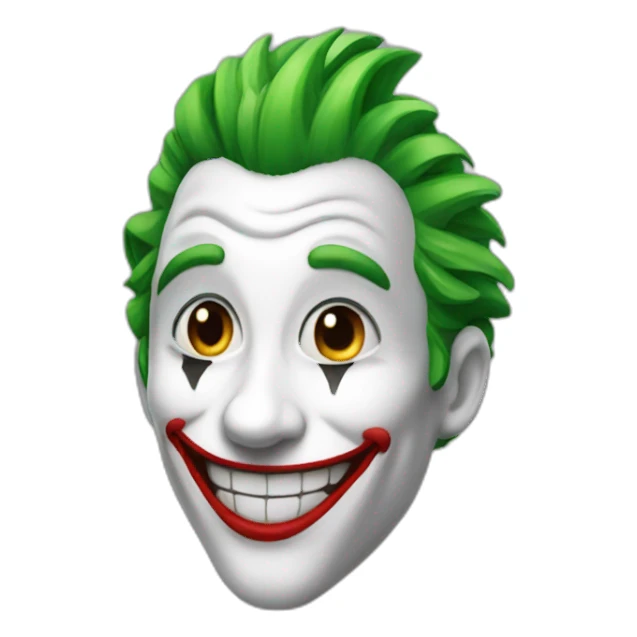 Smile joker sticker