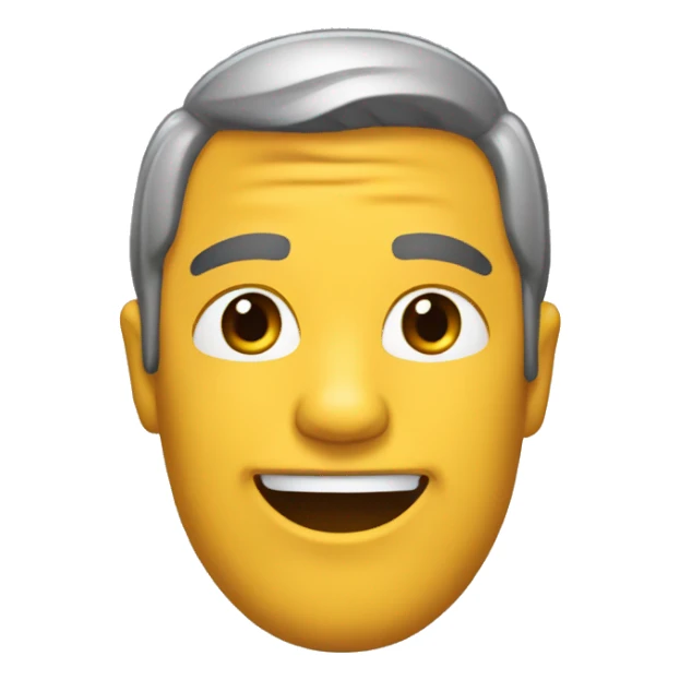 Emoji con audífonos  sticker