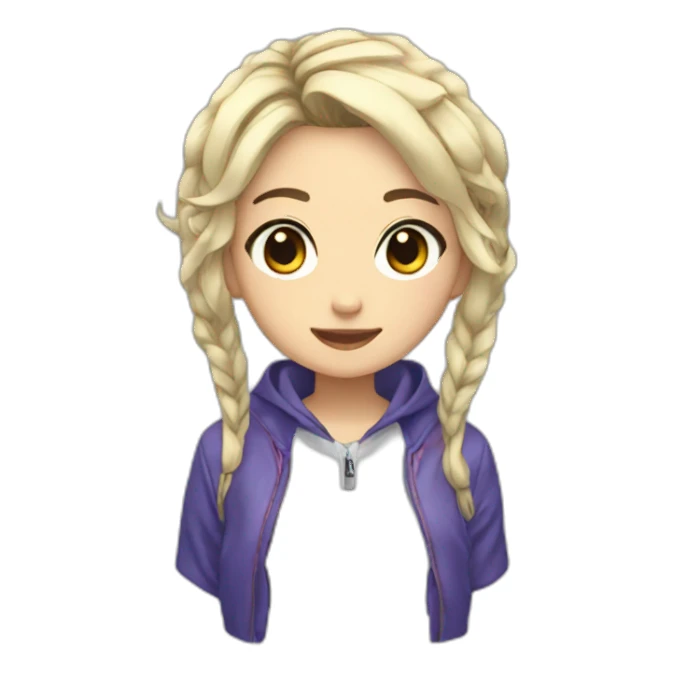 Chika Fujiwara sticker