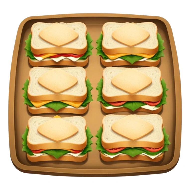 sandwich tray sticker