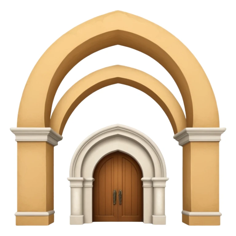 three arches like santa barbara serial sticker