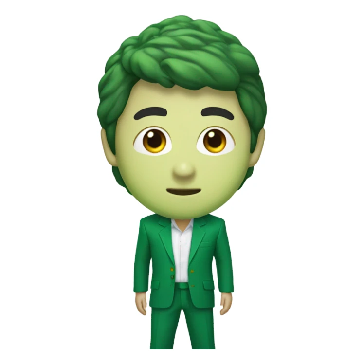 Jang Joon Woo with green squid game suit sticker