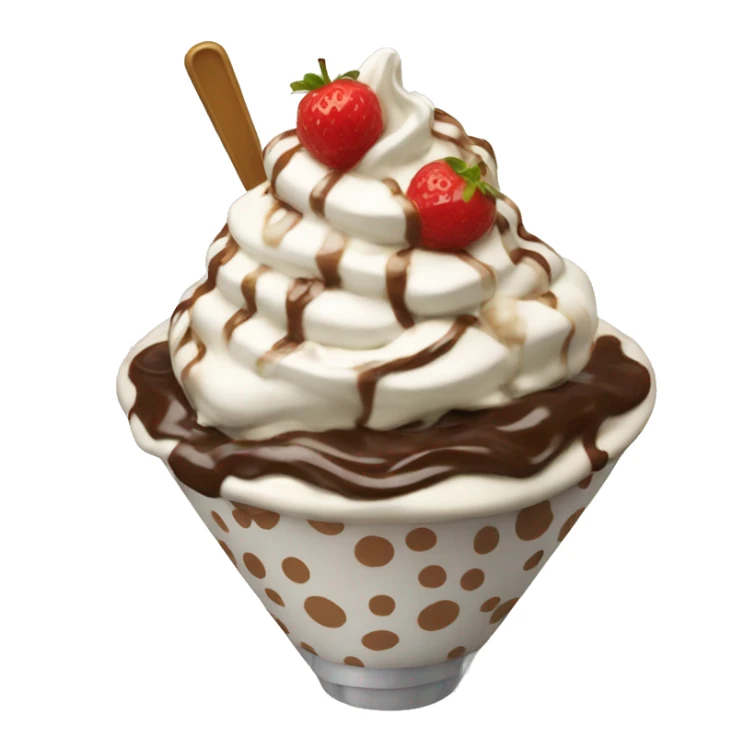 Sundae sticker