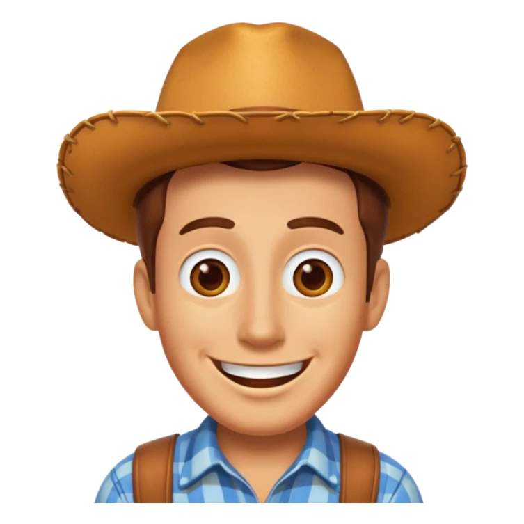 Woody diciendo hola sticker