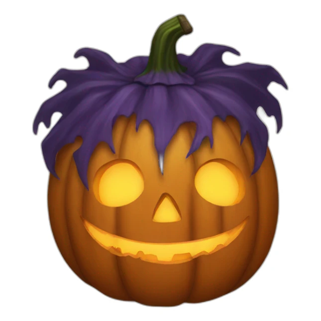 halloween pumpkin sticker