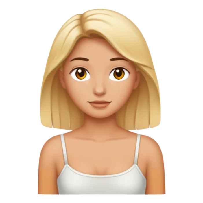 Tan lines on shoulder sticker