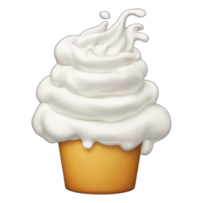 whipped cream can sticker