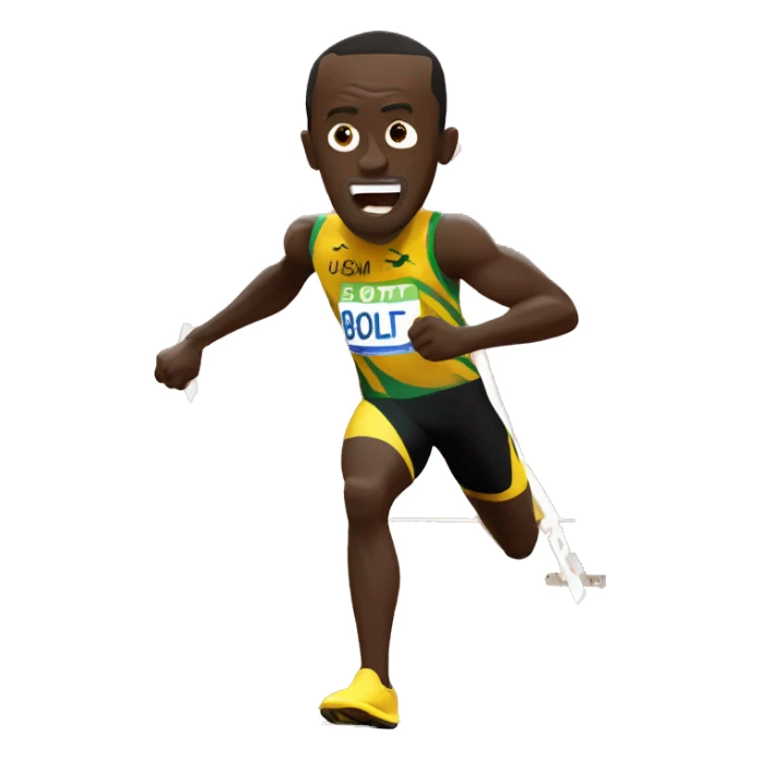 Usain bolt sticker