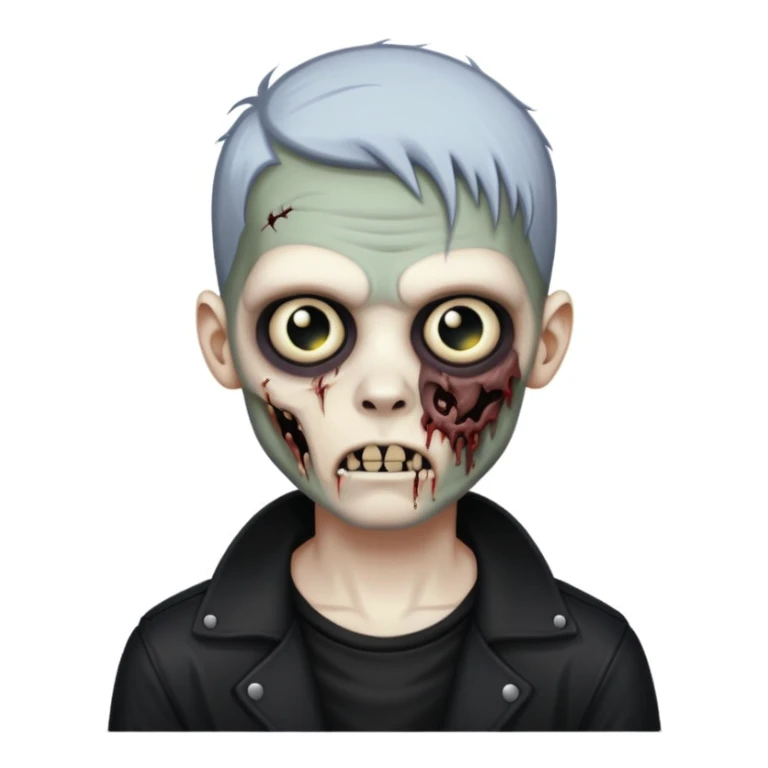 Zombie boy with nu-metal vibe  sticker