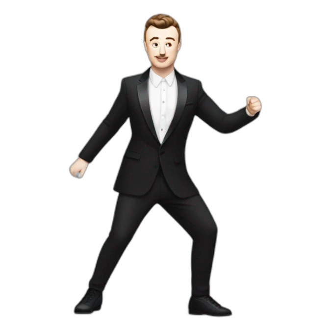 Sam Smith dancing sticker