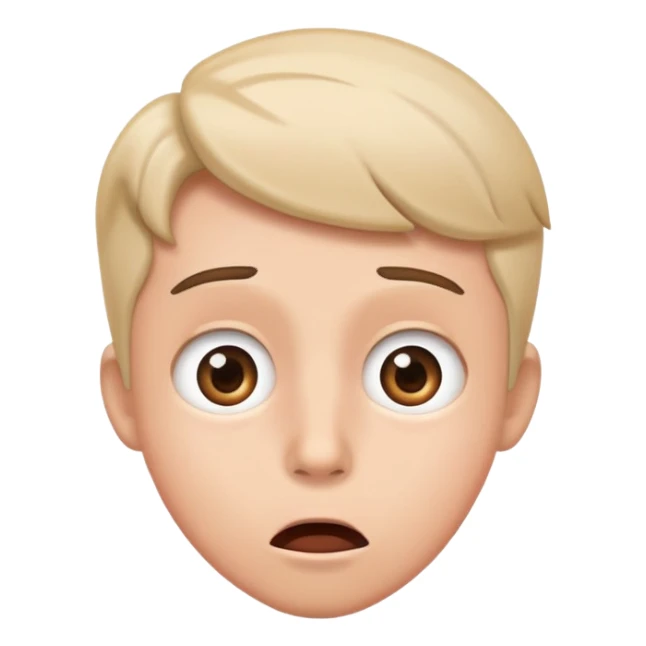 no way expression face sticker