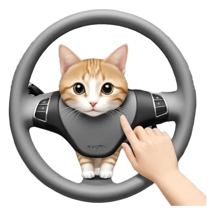 Кот с автоматом в руках sticker