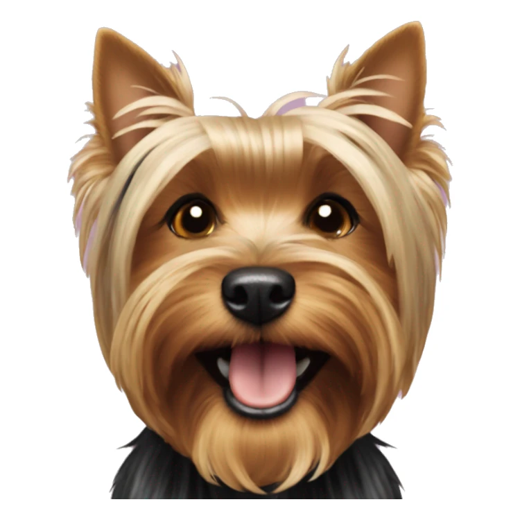 The Yorkshire Terrier Standard grins sticker