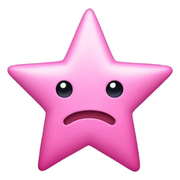Pink Star 🌟  sticker