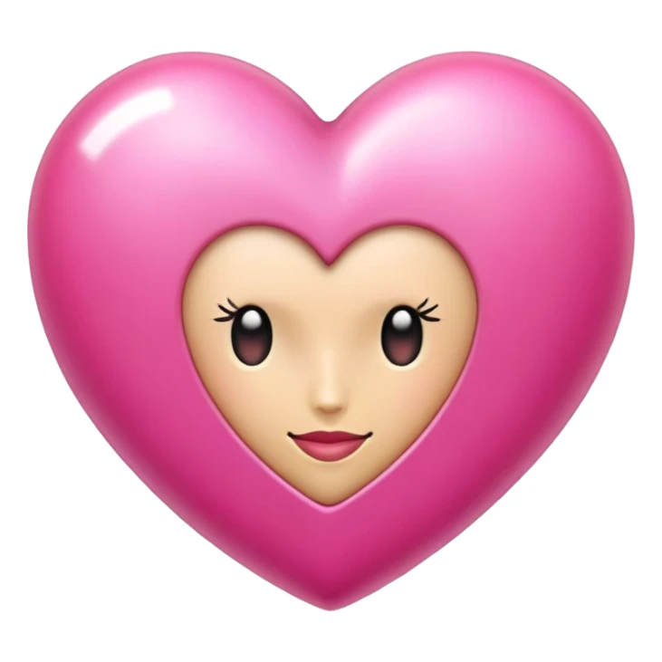 Corazon rosita sticker
