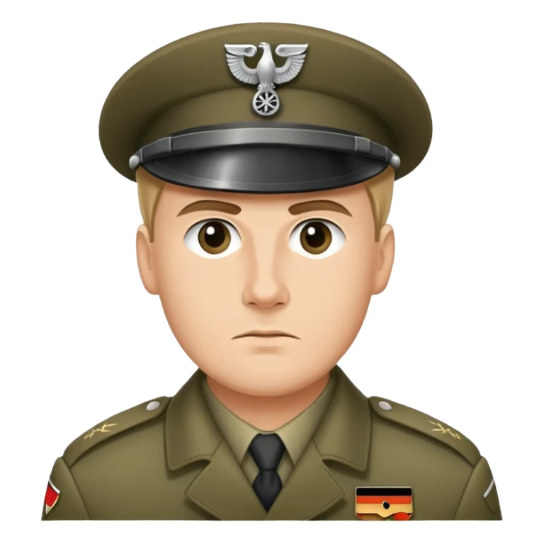 A german soldier in world war 2 sticker