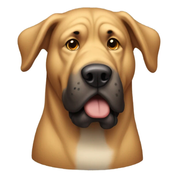 Big viscous dog sticker