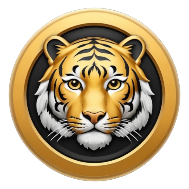 tigers woods team logo sticker